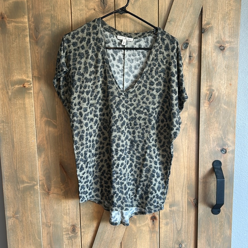 Express Leopars Print Top